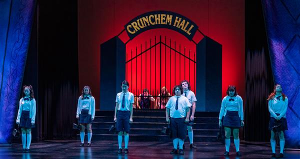 Technical theater students helped with cast costumes